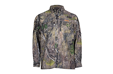 Image of Habit Hatcher Pass Camo Guide Long Sleeve Shirt - Mens, Mossy Oak Rio, 3XL, TS1477-0B4-3X