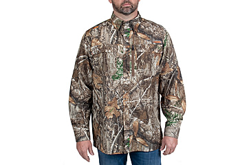 Image of Habit Hatcher Pass Camo Guide Long Sleeve Shirt - Mens, Realtree Edge, Large, TS1477-922-L