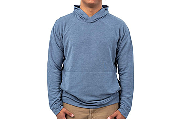 Image of Habit Performance Fleece Hoodie - Mens, Flintstone, Extra Large, PH10129-S-8-6-XL-6F5