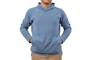 Image of Habit Performance Fleece Hoodie - Mens, Flintstone, Extra Large, PH10129-S-8-6-XL-6F5
