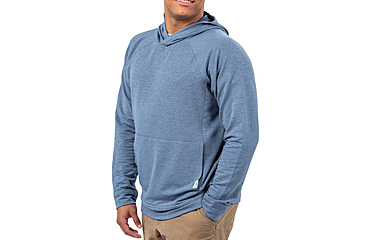 Image of Habit Performance Fleece Hoodie - Mens, Flintstone, Extra Large, PH10129-S-8-6-XL-6F5