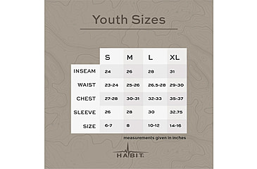 Image of Habit Youth Bear Cave 6 Pocket Pants - Boy's, Realtree APX Camo, Small, TP1113-R-8-6-YS-8P9