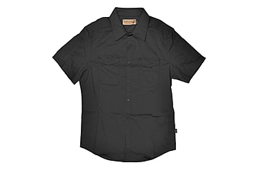 Image of Hazard 4 Mechanic Short Sleeve Shirt, Black, Small, APR-MECH-BLK-S