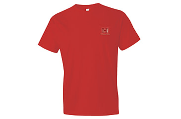 Image of Hornady Cotton Short Sleeve T-Shirt - Men's, Red, Large, 99601L