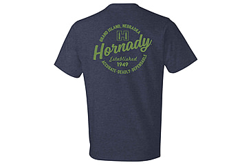 Image of Hornady Logo Stamp T-Shirt - Mens, Indigo, Extra Large, 30994