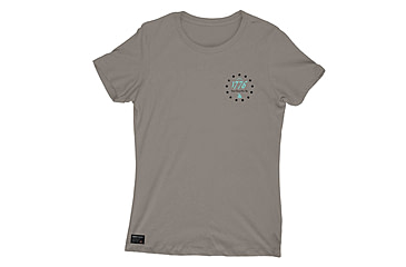 Image of HOWITZER Dont Tread S/S Tee - Womens, Warm Grey, Large, CVW7131-WARG-L