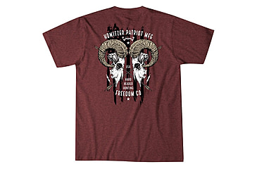 Image of HOWITZER Lethal S/S Tee - Mens, Burgundy Heather, 2XL, CV6028-BUHE-2X