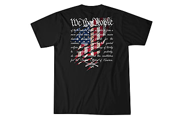 Image of HOWITZER We Will Defend S/S Tee - Mens, Black, Large, CV6069-BK-L
