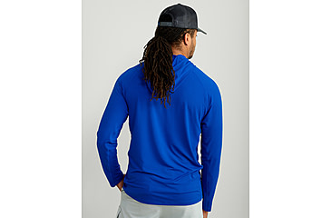 Image of HUK Performance Fishing A1A Performance Hoodie - Mens, Ocean Blue, Large, H1200650-460-L
