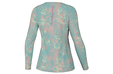 Image of HUK Performance Fishing Aqua Dye Pursuit Crew Shirt - Womens, Marine Blue, L, H6120173-372-L