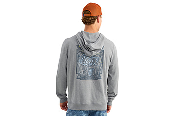 Image of HUK Performance Fishing Edisto Bass Batch Terry Hoodie - Mens