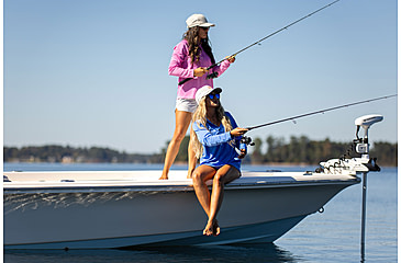 Image of HUK Performance Fishing Icon Long Sleeve Hoodie - Womens