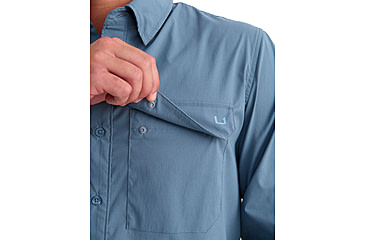 Image of HUK Performance Fishing Icon Long Sleeve Shirt - Mens
