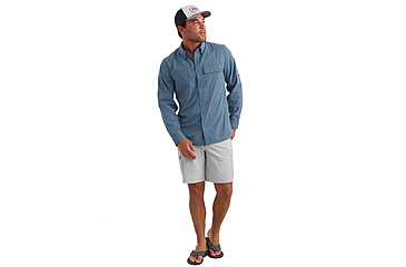 Image of HUK Performance Fishing Icon Long Sleeve Shirt - Mens