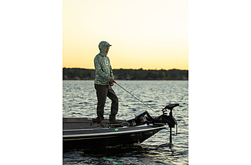Image of HUK Performance Fishing Icon Printed Long Sleeve Hoodie - Mens