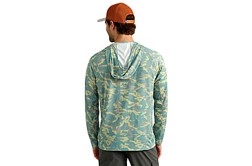 Image of HUK Performance Fishing Icon Printed Long Sleeve Hoodie - Mens