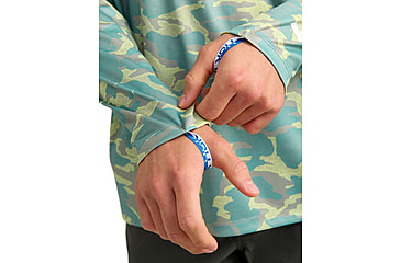 Image of HUK Performance Fishing Icon Printed Long Sleeve Hoodie - Mens