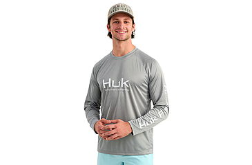 Image of HUK Performance Fishing Pursuit Long Sleeve Crew - Mens
