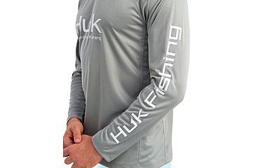 Image of HUK Performance Fishing Pursuit Long Sleeve Crew - Mens