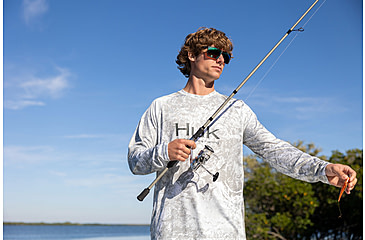 Image of HUK Performance Fishing Pursuit Long Sleeve Crew - Mens