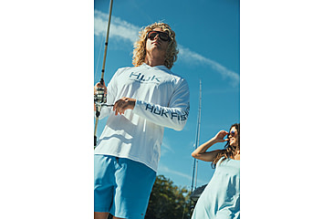 Image of HUK Performance Fishing Pursuit Long Sleeve Hoodie - Mens