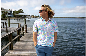 Image of HUK Performance Fishing Pursuit Polo - Mens