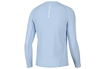 Image of HUK Performance Fishing Icon LS Crew Shirt - Mens, Ice Water, M, H1200573-476-M