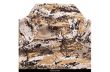 Image of Huntworth Elkins Mid Weight Windproof Soft Shell Jacket Grid Fleece Interior - Mens, Disruption, Large, E-9501-DC-L