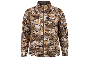 Image of Huntworth Elkins Mid Weight Windproof Soft Shell Jacket Grid Fleece Interior - Mens, Disruption, Large, E-9501-DC-L