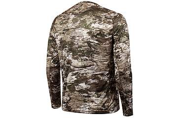 Image of Huntworth Fallon Light Weight Performance Polyester Long Sleeve Shirt - Mens, Tarnen, Medium, E-9333-TRN-M