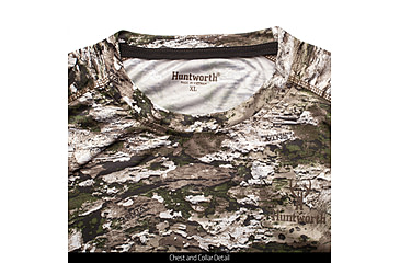 Image of Huntworth Fallon Light Weight Performance Polyester Long Sleeve Shirt - Mens, Tarnen, Medium, E-9333-TRN-M