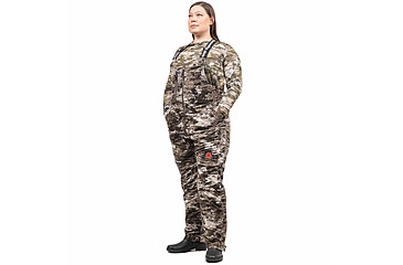 Image of Huntworth Matterhorn Heat Boost Heavyweight/Waterproof Hunting Bib Overalls - Women's, Tarnen, Medium, E-9607-W-TRN-M