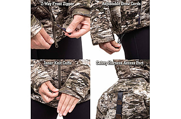 Image of Huntworth Matterhorn Heat Boost Heavyweight/Waterproof Hunting Jacket - Women's, Tarnen, Large, E-9606-W-TRN-L