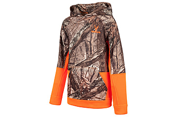 Image of Huntworth Knit Jersey Hoodie - Kids, Hidden/Blaze, Extra Large, E-9302-YB-HDN/BZ-XL