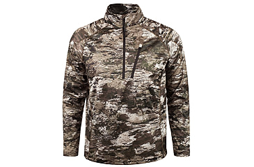 Image of Huntworth Gadsden Light Weight Pique Knit 1/4 Zip Pullover - Men's, Tarnen, X-Large, E-9182-TRN-XL