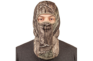 Image of Huntworth Rawline Reversible Hunting Performance Fleece Balaclava - Mens, Hidden/Blaze, One Size, E-5517-HDN/BZ
