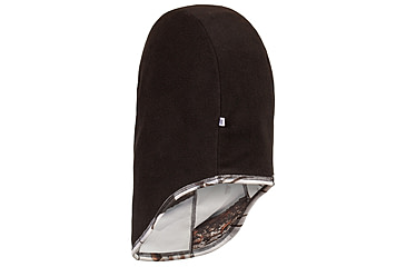 Image of Huntworth Rawline Reversible Hunting Performance Fleece Balaclava - Mens, Snow Camo Brown/Black, One Size, E-5517-31SCB