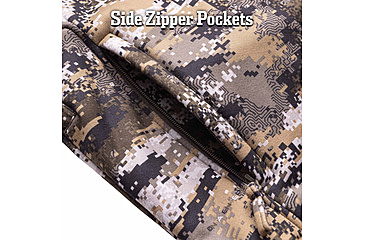 Image of Huntworth Saskatoon Heat Boost Heavyweight Windproof Softshell Hunting Jacket - Mens, Disruption, 4XL, E-9542-DC-4XL