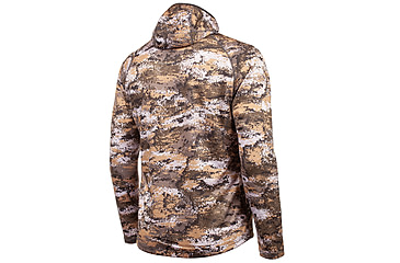 Image of Huntworth Shelton Performance 1/2 Zip Hoodie w/ Facemask - Mens, Disruption, 4XL, E-9373-DC-4XL