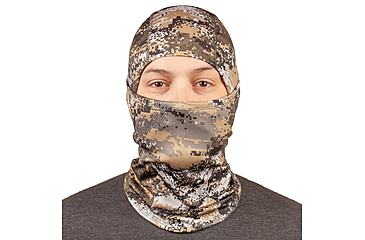 Image of Huntworth Tenpeak Light Weight Unlined Pull Down Poly-Spandex Balaclava - Mens, Disruption, One Size, E-5665-21DC