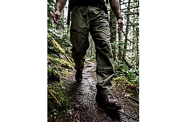 Image of Huto Lifestyle Bone Dry Rain Pants, Green/Grey, Medium, BNERN-PNT-GRYGRN-M