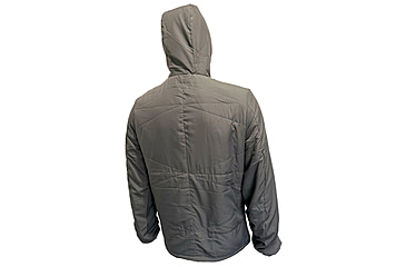 Image of Huto Lifestyle Fuzzy Fleece Hoodie w/Nylon Outer Shell, Grey, Medium, FUZYFLCE-HDIE-GRY-M