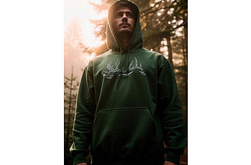 Image of Huto Lifestyle Limited Edition Simsy Elk Artwork Logo Hoodie