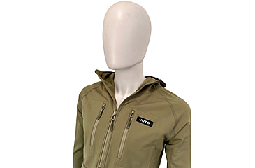 Image of Huto Lifestyle Huto Lifestyle Synthetic Mid-Weight Hoodie/Base Layer, Army Green, Large, SYNTC-WGHT-HDIE-ARMGRN-L