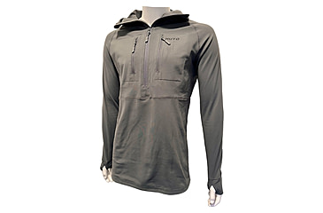 Image of Huto Lifestyle Huto Lifestyle Synthetic Mid-Weight Hoodie/Base Layer, Grey, 3XL, SYNTC-WGHT-HDIE-GRY-XXXL