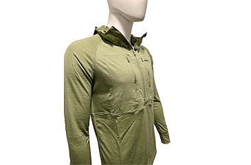 Image of Huto Lifestyle Merino Wool 150GSM Base Layer Hoodie, Ranger Green, 3XL, MR-BSLYR-HDIE-RNGGRN-XXXL