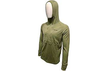 Image of Huto Lifestyle Merino Wool 150GSM Base Layer Hoodie, Ranger Green, 3XL, MR-BSLYR-HDIE-RNGGRN-XXXL