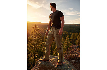 Image of Huto Lifestyle Multi Climate Water Resistant Hunting Pants, Army Green, 40x33, MLTCLIM-PNT-ARMGRN-40