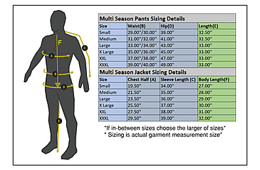 Image of Huto Lifestyle Multi Climate Water Resistant Hunting Pants, Granite Grey, 38x33, MLTCLIM-PNT-GRNTGRY-38