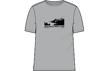 Image of Icebreaker 150 Tech Lite II Short Sleeve Sidecountry Skiers Club T-Shirt - Men's, Ether, Extra Large, IB0A56RD568XL